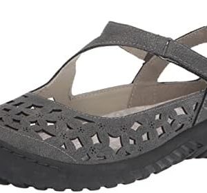JBU by Jambu Women's Bellerose Flats | Comfortable Slip-On Shoes for Women | Perfect for Everyday Wear | Stylish & Eco-F
