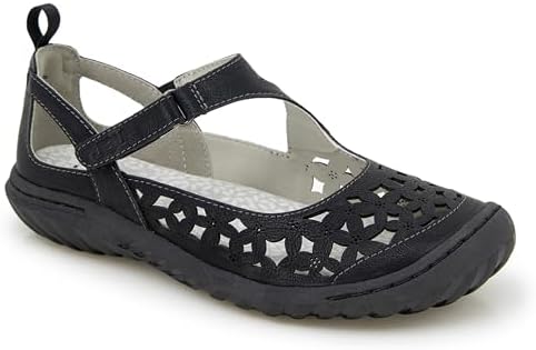 JBU by Jambu Women's Bellerose Flats | Comfortable Slip-On Shoes for Women | Perfect for Everyday Wear | Stylish & Eco-F